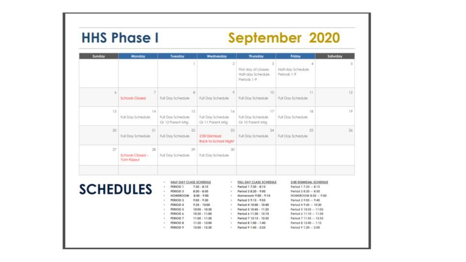 High School / Homepage